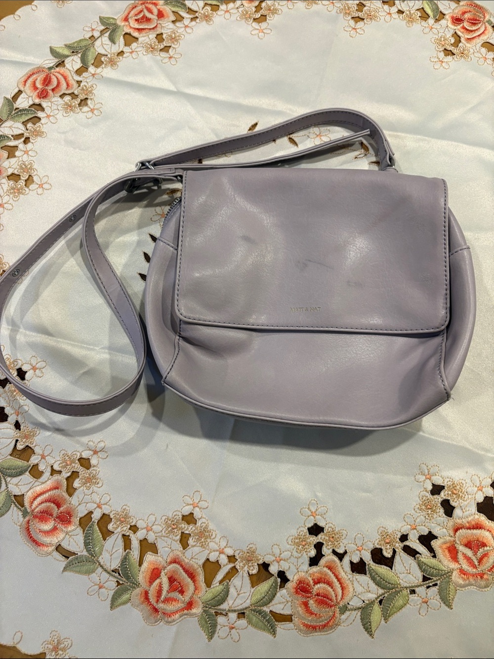 Matt & Nat Lavender Crossbody Bag